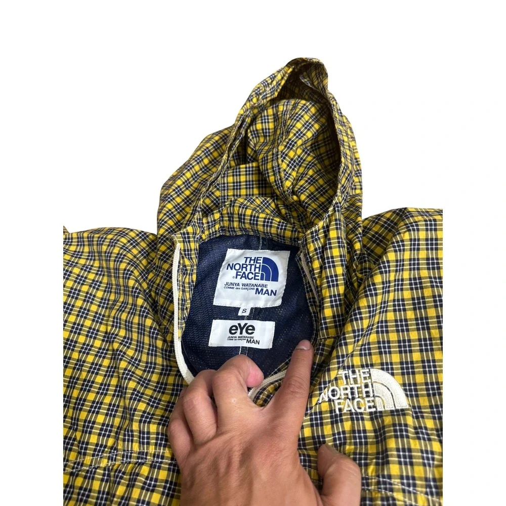 The North Face Junya Watanabe CDG Eye Plaid Jacket Gorpcore Mens S Deadstock